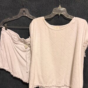 LOFT White High Waist Women Shorts